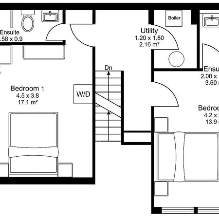 View: Stylish 2-bedroom With Netflix And Ev Charging Apartment *
