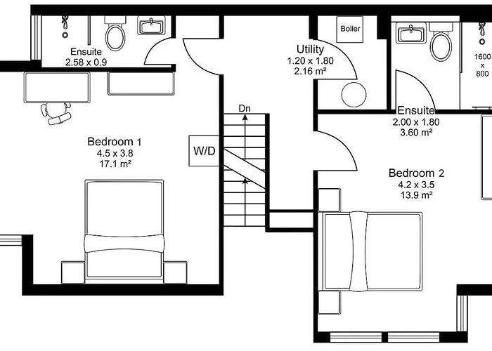 3b View, Beautifully Appointed, With 2 En-suite Bedrooms In Great Roundhay Location, Netflix, Off Street Parking & Ev Charging Апартаменти *